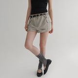 [Atomin] String Cargo Short Pants - 2 color