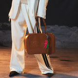 Signature Logo Top Handle Bag + Includes Charm and Keyring