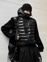Romtel Dark Black Lightweight Padding + Black Knit