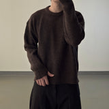 Early Handwarmer Crop Hacci Knit