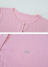 #OB ペンダントビスコースニットラウンドカーディガン (8color)