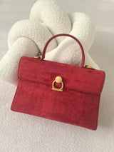 Suede Faux Leather Vintage Tote Cross Bag