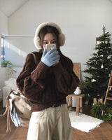 [BELLIDE MADE] フレキシブルケーブルラウンドニット