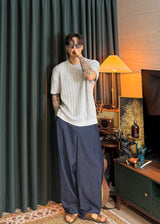 Men's Boucle Round Knit 9COLOR
