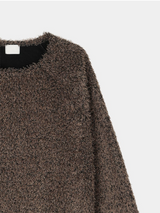 [Unisex] Boucle round neck knit(2color)