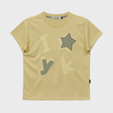 YK スターアップリケ半袖Tシャツ
