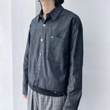 Dark Denim Pocket Shirt