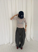 Flower 3/4 sleeve T(2c)