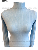 Baby pastel turtleneck long-sleeved knitwear