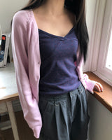 ルゲンパネルフラワースリーブレストップス