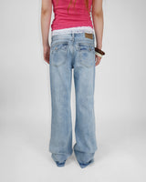 ICE LOW DENIM PANTS