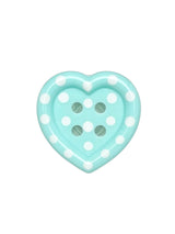 heart button phone grip - mint (stick-on)
