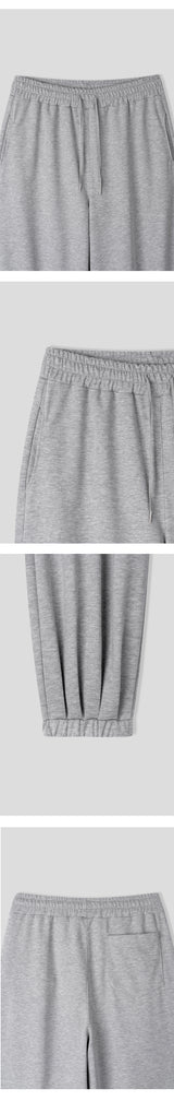 [UNISEX] ハードコットンワイドジョガーパンツ (4color)