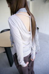 drapping strap slim top(3colors)