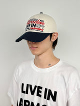 リブインハーモニーキャップ NAVY