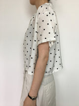 Dot Capri Shirt  (2color)