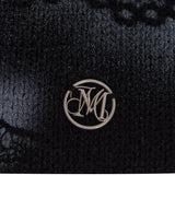 lace beanie (black)