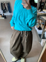 カシミアファインウールVネックニット(7color)