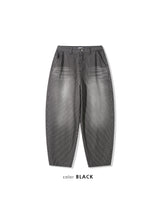 ノーティストライプバルーンデニムパンツ2C