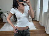 ballet wrap tee