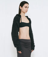 MUFFLER KNIT CARDIGAN 