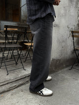Darkgrey wide pants