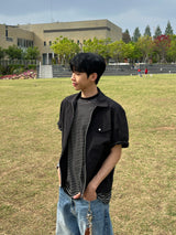 Stream Nylon Short-Sleeve Zip-Up (2 Colors)