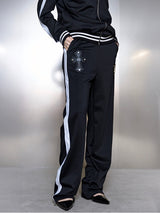 PIRMA SET-UP DOUBLE PATCH TRACK PANTS