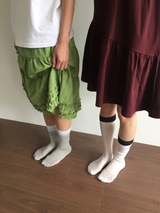 デュリム レイヤード ニーソックス (3color)