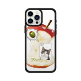 Apple Cat Epoxy Phonecase