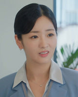 [Worn by TWICE SANA,Karina, Chuu, Bomi, Yul] Pebble 925 Silver Necklace N043-04G