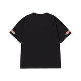 25FW ADLV ファイアーワークスロゴ半袖Tシャツ ブラック