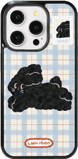 FLUFFY RABBIT MAGSAFE PHONE CASE