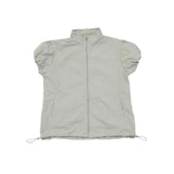 puff sleeve nylon tops