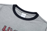 Rockstar Ringer Long Sleeve (Grey)