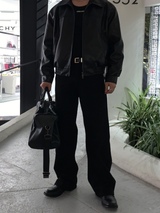Look Aposs Boston Leather Big Bag Travel Bag