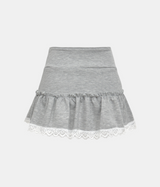 Daisy Lace Frill Skirt