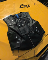 レザーバレットプルーフガイル (Black)