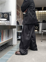 No.0899 Aサイドタックワイドスラックス