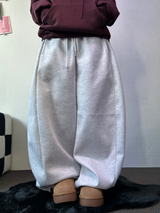 フォーマルバルーンサイドピンタックロングパンツ 🤍🩶🖤2SIZE/3COLOR