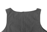 Soi Nylon Balloon Sleeveless Mini One Piece