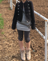 Stud leggings