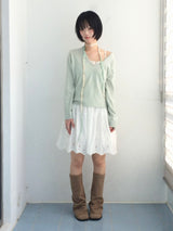Soft V-neck Layered Knitwear