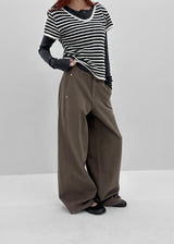 [MADE] Hari Panel Wide Cotton Pants