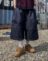 Circular Belt Stitch Cargo Bermuda