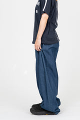 Pote Snap Denim Balloon Pants