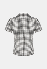 Liora Rustic Check Blouse