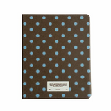 Dot caramel brown ipad case