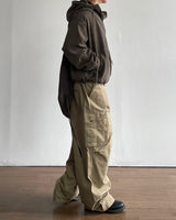 Leg Washing Cargo Pants