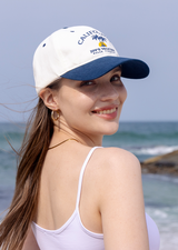 TWO TONE BALL CAP - MARINE NAVY